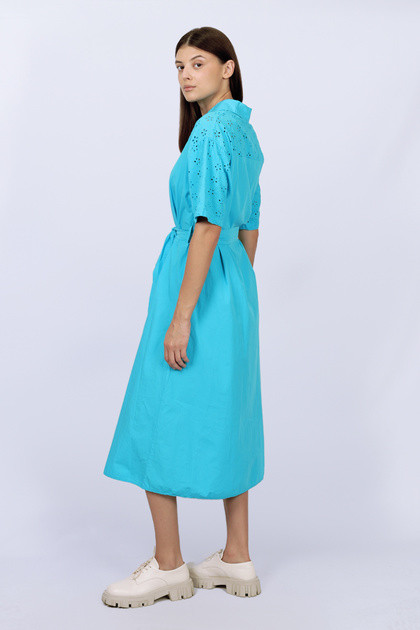 Платье женское 81261-0524 `Stella Milani` бирюзовый