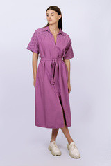 Платье женское 81261-0524 `Stella Milani` темно-розовый