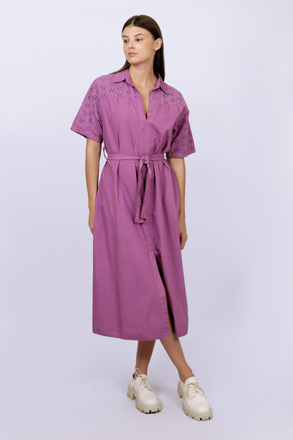 Платье женское 81261-0524 `Stella Milani` темно-розовый