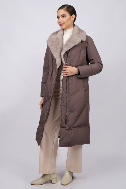 Пальто женское 73570-0923 `Baiytbuy` кофе