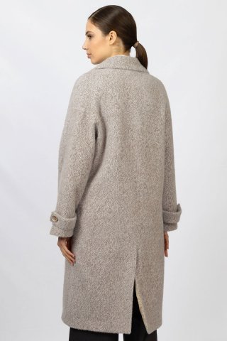 Пальто женское N62-1223 `Zheno` серый