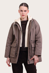 Куртка женская L5865-0226-3 `Zheno Art` капучино