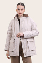 Куртка женская L5865-0226-3 `Zheno Art` молочный