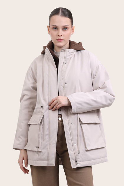 Куртка женская L5865-0226-3 `Zheno Art` молочный Куртка женская L5865-0226-3 `Zheno Art` молочный