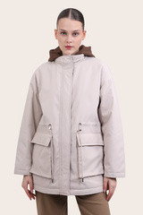 Куртка женская L5865-0226-3 `Zheno Art` молочный