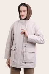 Куртка женская L5865-0226-3 `Zheno Art` молочный