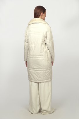 Пальто женское 4548-0124 `Zheno` молочный
