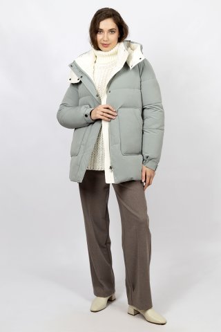 Куртка женская 9508-1123 `Zheno` серый