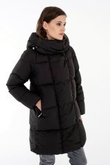 Пальто женское 6AW446-0822 `Add` черный