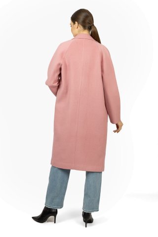 Пальто женское 681(22342)-1223 `Zheno` розовый