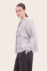 Блузка женская 05189-0426-2 `Zheno Art` серый