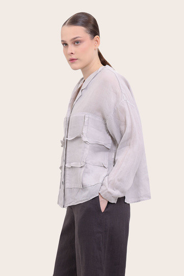 Блузка женская 05189-0426-2 `Zheno Art` серый