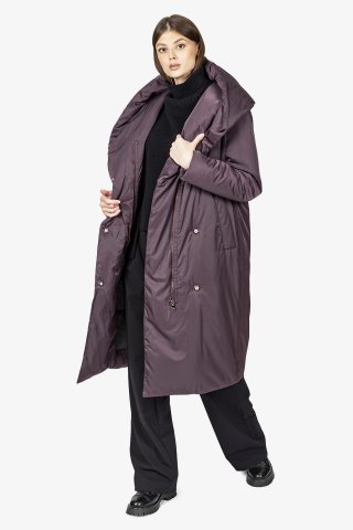 Пальто женское 68088-0821 `Cattail Willow` бордовый