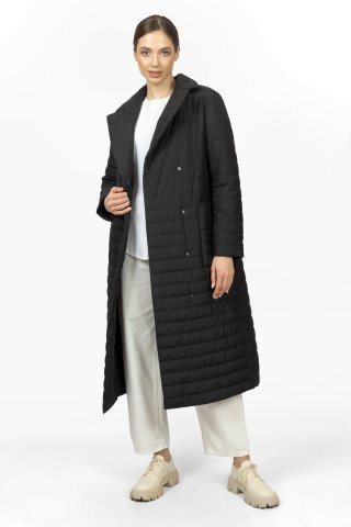 Пальто женское 6622-0224 `Zheno` черный