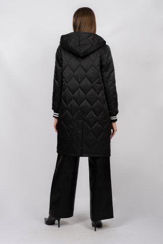 Пальто женское 23022-0123 `Zheno` черный