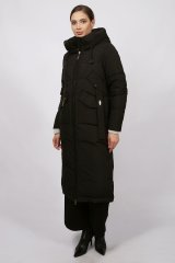 Пальто женское 3159-1023 `Zheno` черный