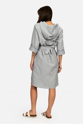 Платье женское 7727-0423 `ElectraStyle` серый