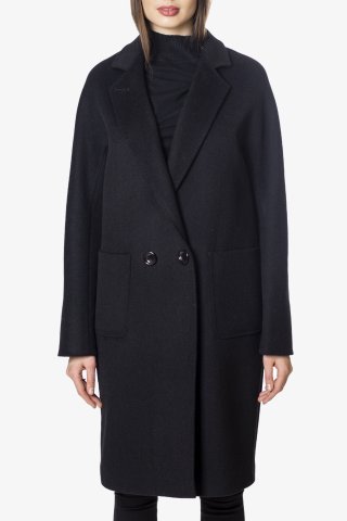 Пальто женское 681S-1221 `Zheno` черный