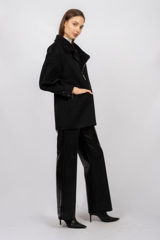 Пальто женское 2307S-0223 `Zheno` черный