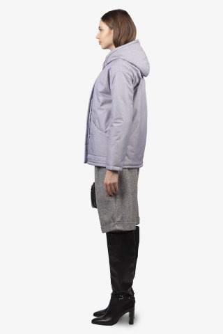 Куртка женская 027-1-0121 `Zheno` серый