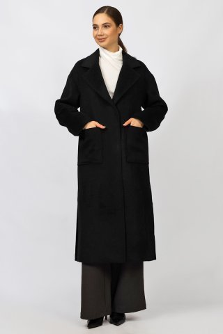 Пальто женское F32-1223 `Zheno` черный