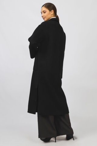 Пальто женское F32-1223 `Zheno` черный
