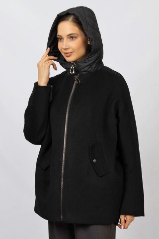 Пальто женское 1809(231809)-1223 `Zheno` черный