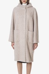 Пальто женское 1878HD-1221 `Zheno` серый