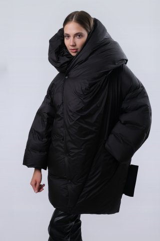Пальто женское 6AW115-1022 `Add` черный