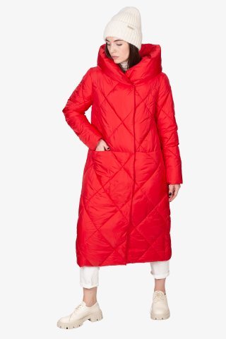 Пальто женское 68197-1021 `Cattail Willow` красный