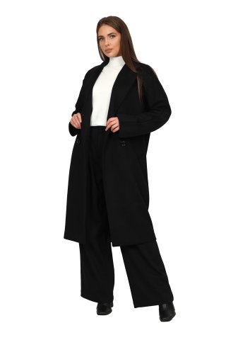 Пальто женское 1974-0823 `Zheno` черный