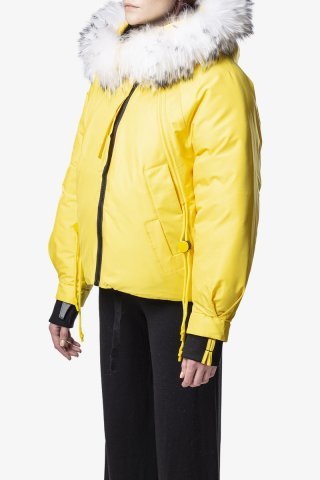 Куртка женская D115-0921 `Towmy` желтый