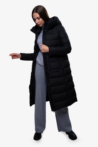 Пальто женское 5931-1122 `Zheno` черный