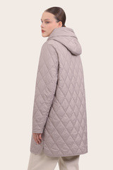 Полупальто двустороннее женское IB5208-0326-1 `Ice Bear` капучино