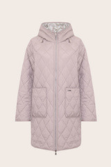 Полупальто двустороннее женское IB5208-0326-1 `Ice Bear` капучино