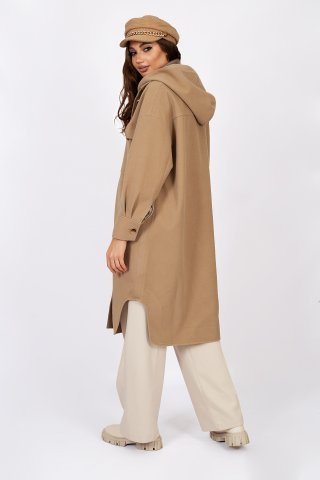 Пальто женское 115S-0123 `Zheno` бежевый