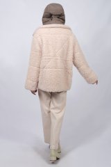 Куртка женская 3206-0923 `Zheno` молочный/капучино
