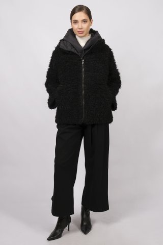 Куртка женская 3206-0923 `Zheno` черный/черный