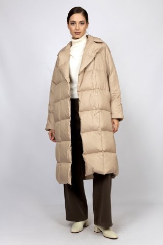 Пальто женское 73560-0923 `Baiytbuy` бежевый