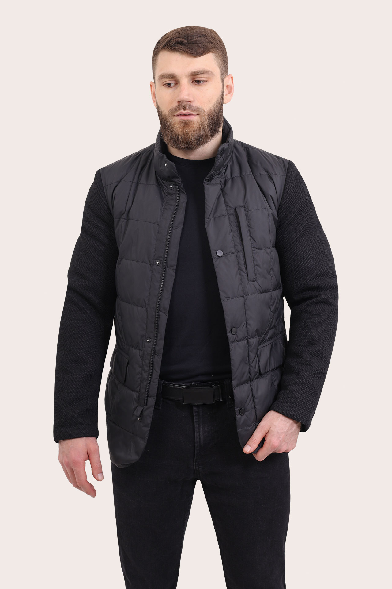 Куртка мужская 63S-9860M-0326-1 `Vivacana` черный