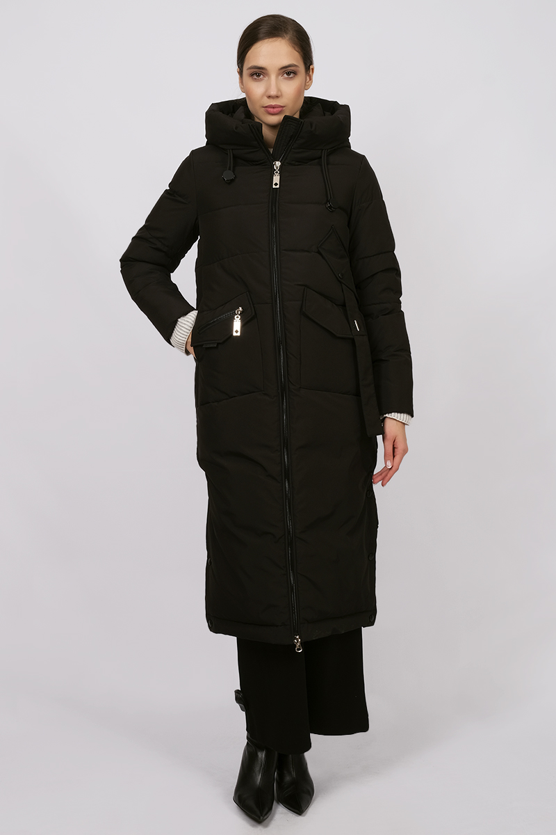 Пальто женское 3159-1023 `Zheno` черный